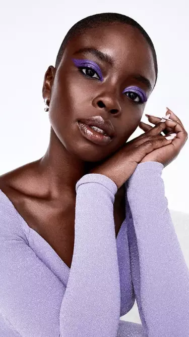 Discover Joy Lila Makeup Look