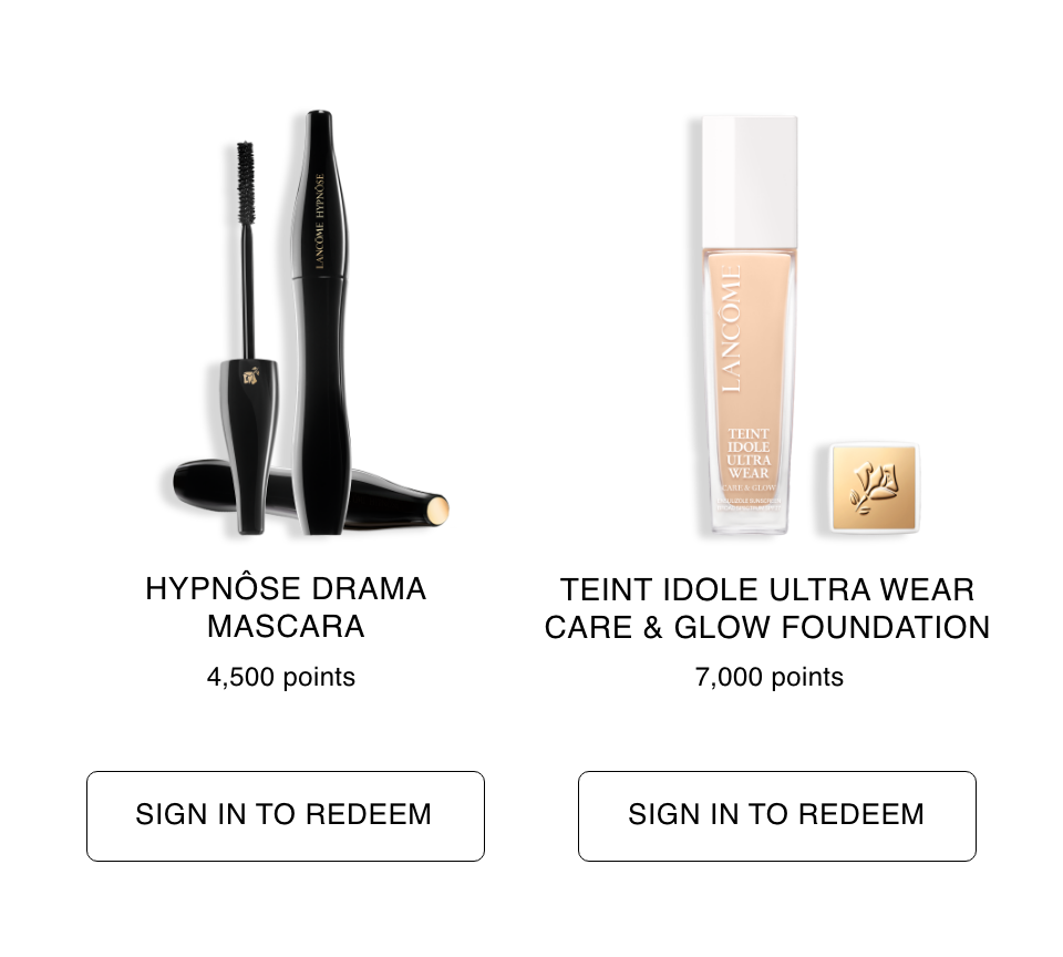 My Rewards Loyalty Program Lancôme Canada