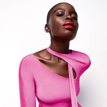 Joy Sunday with pink top