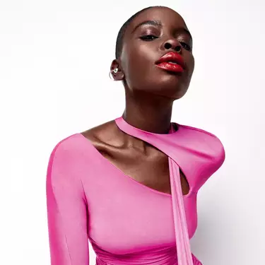 Joy Sunday with pink top