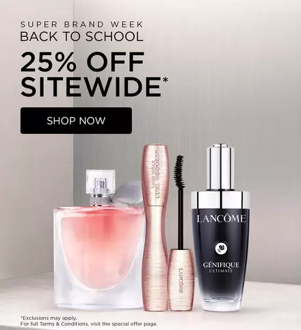 SUPER BRAND WEEK: 25% OFF