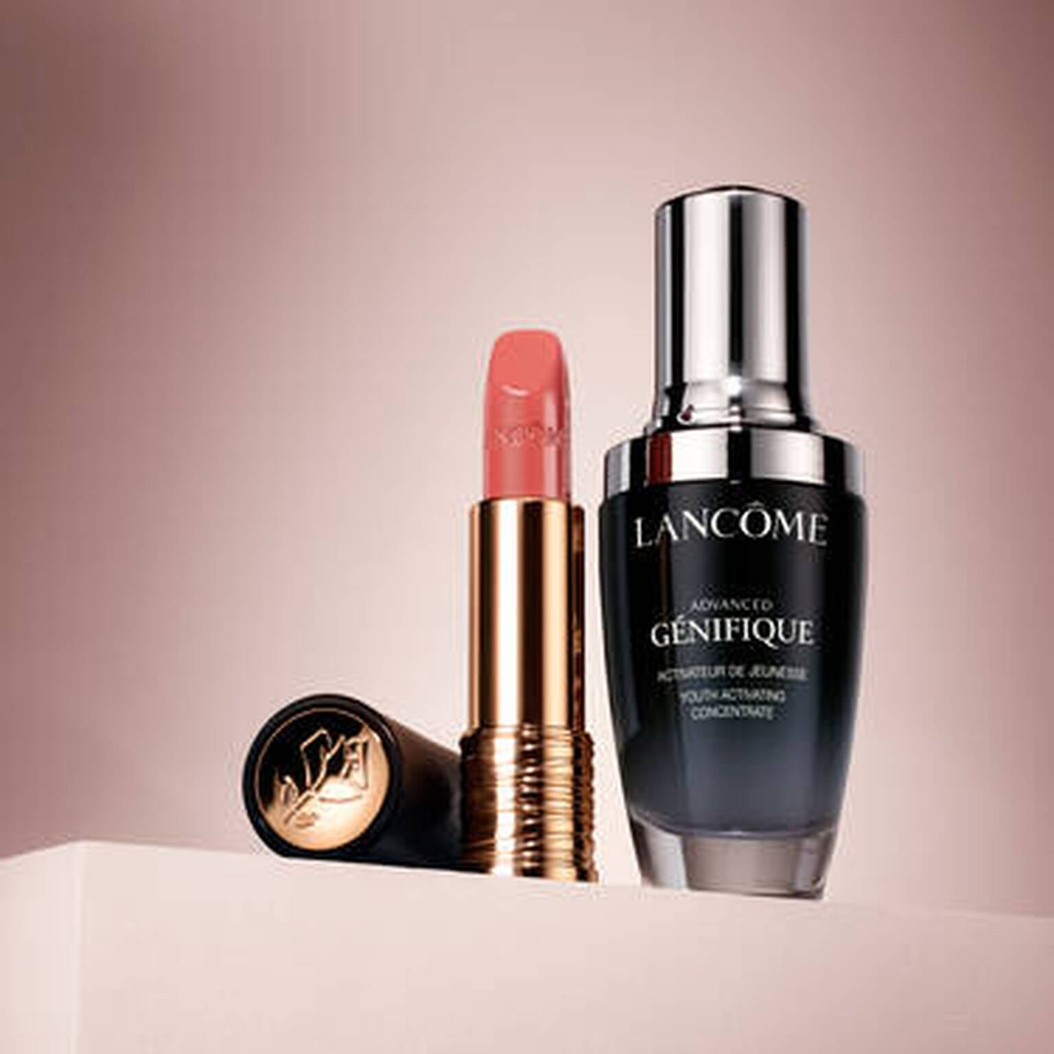 Le Rouch Cream L'Absolu Rouge Cream - Luminous Red Lipstick - Lancôme Canada
