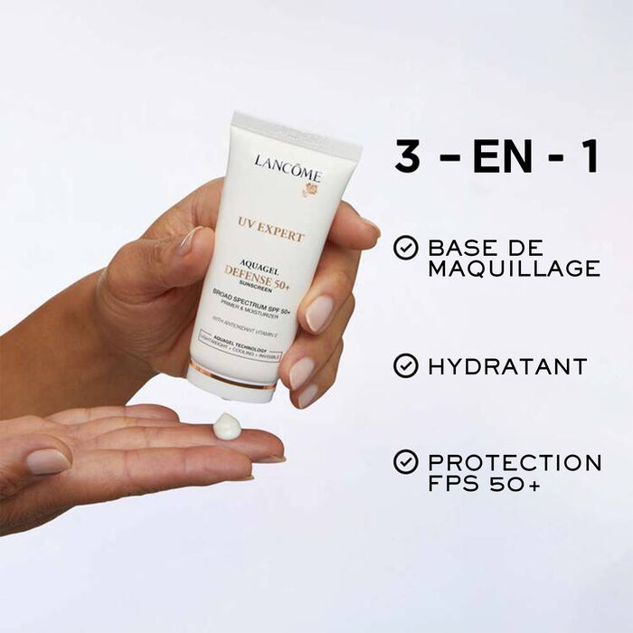 Coffret La Routine Eclat d'ete avec Uv Expert Aquagel Defense 50