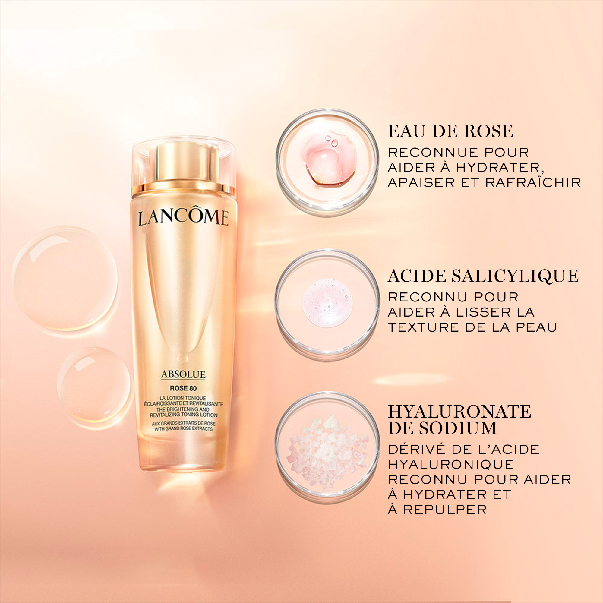 Absolue Rose 80 Lotion Tonique Éclaircissante Lancôme CA