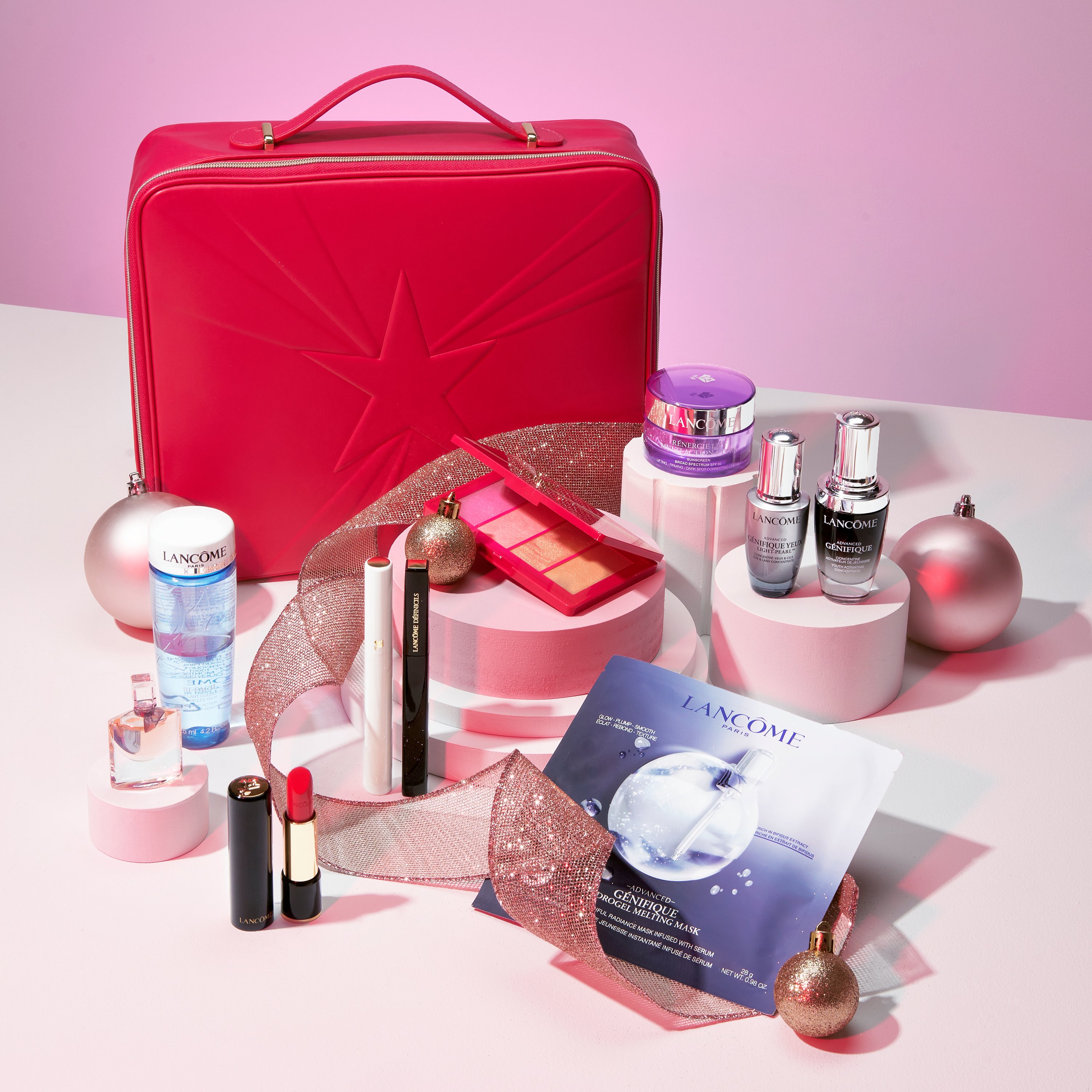 Lancome Christmas Gift Set 2021 Beauty Box Set Holiday Limited Edition Lancome